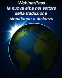 Traduzione simultanea a distanza al tempo del Covid, si può! con WebinarPass da remoto